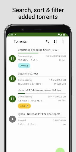 BitKT - Torrent Client screenshot 3