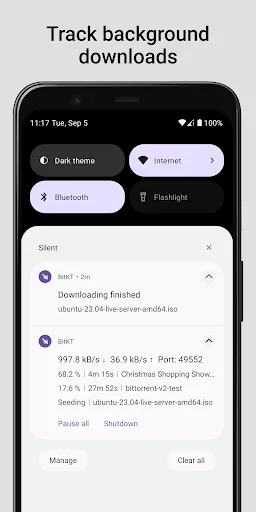BitKT - Torrent Client screenshot 4