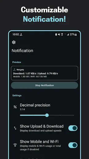 Netgety: Internet Speed Meter screenshot 4