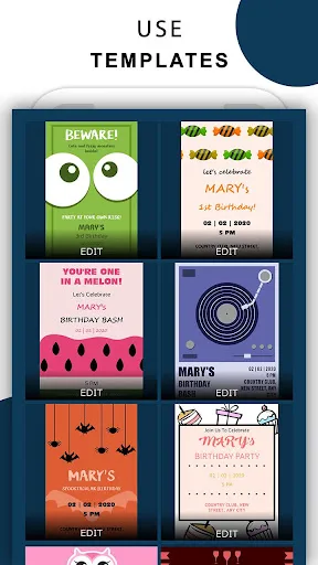 Invitation Card Maker: Ecards screenshot 5