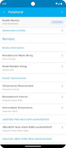 LightBlue® — Bluetooth LE screenshot 2