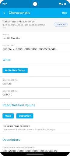 LightBlue® — Bluetooth LE screenshot 3