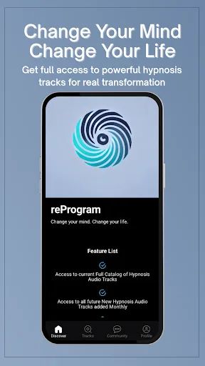 reProgram: Hypnosis for Change screenshot 1