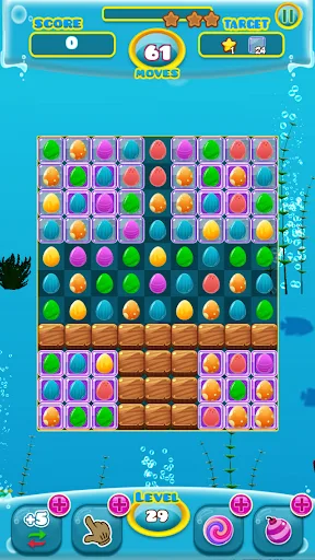 Ocean Odyssey Match-3 Puzzle screenshot 1