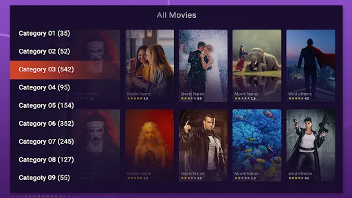 Purple Lite - IPTV Player screenshot 3