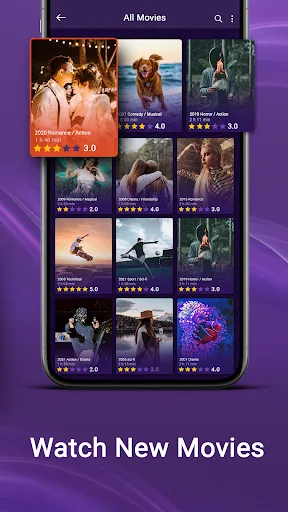 Purple Mobile - IPTV Player screenshot 2