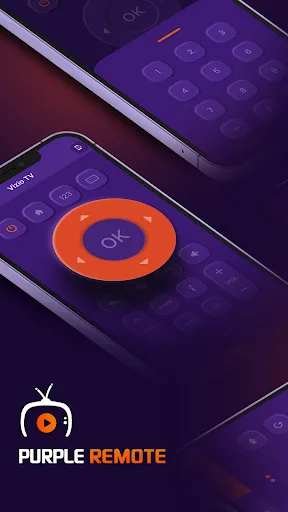 Purple Remote for Smart TV screenshot 1