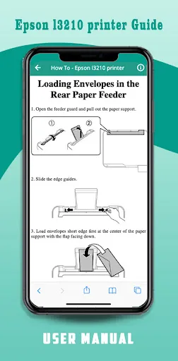 Epson l3210 printer guide screenshot 4