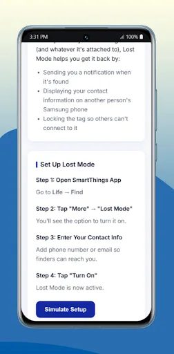 Galaxy smart tag 2 app guide screenshot 4