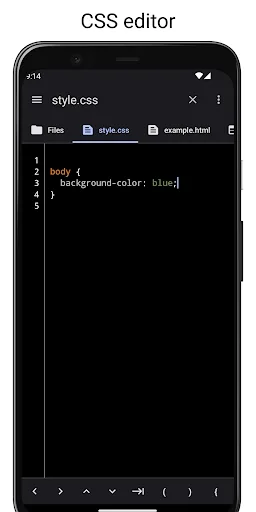 WebCode - html, css, js ide screenshot 5