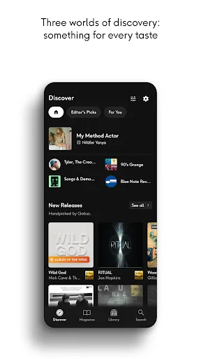 Qobuz: Music & Editorial screenshot 1