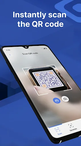 Barcode and QR scanner screenshot 1