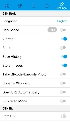 QR and Barcode Scanner PRO screenshot 5