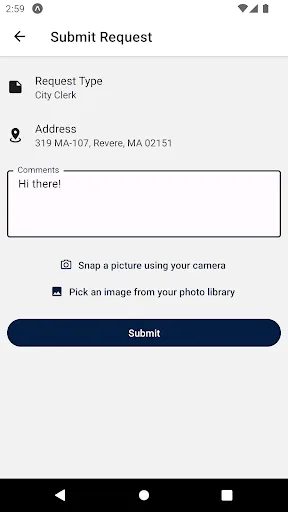 Revere311 screenshot 5