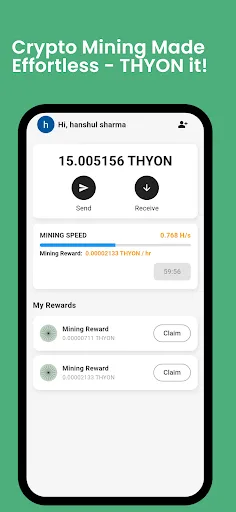 THYON – Earn Crypto & Rewards screenshot 3
