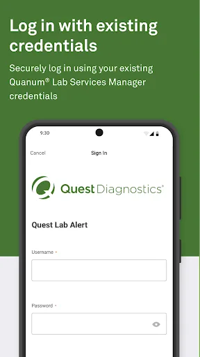 Quest Lab Alert for Physicians screenshot 1