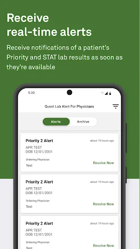 Quest Lab Alert for Physicians screenshot 2