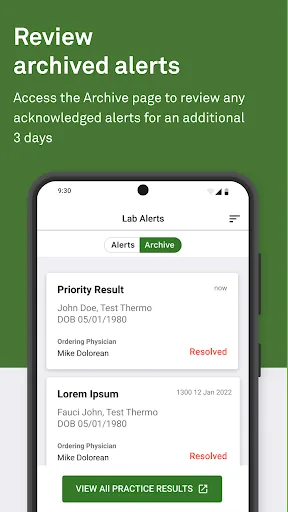 Quest Lab Alert for Physicians screenshot 3