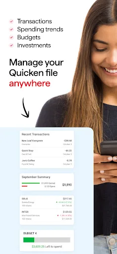 Quicken Classic: Companion App screenshot 2