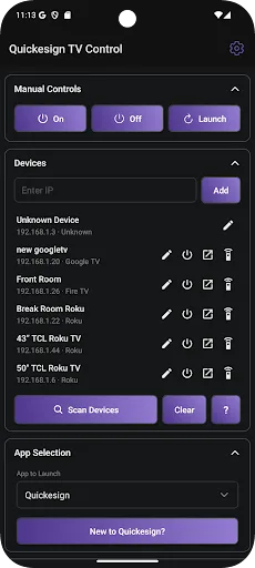 Quickesign TV Control screenshot 2