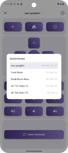 Quickesign TV Control screenshot 5