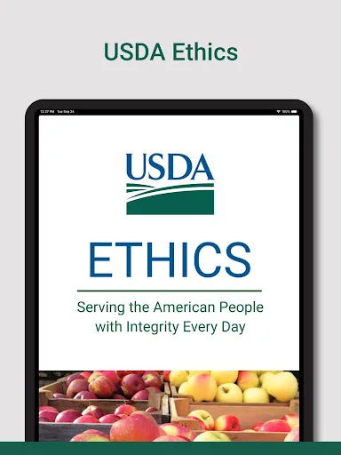 USDA Ethics screenshot 5