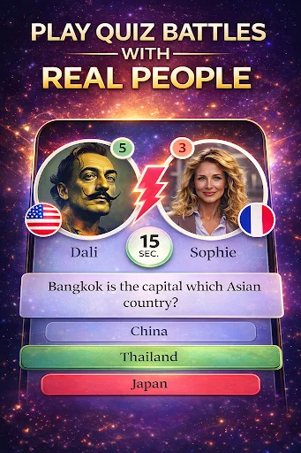 Trivia Duel: Live Quiz Battle screenshot 2
