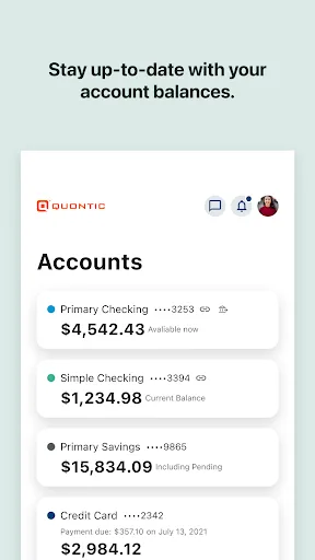 Quontic Bank screenshot 2