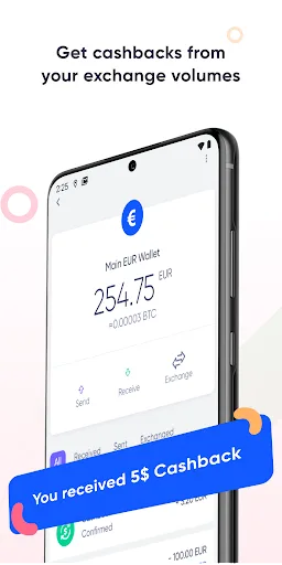 Quppy: Bitcoin Сrypto wallet screenshot 5
