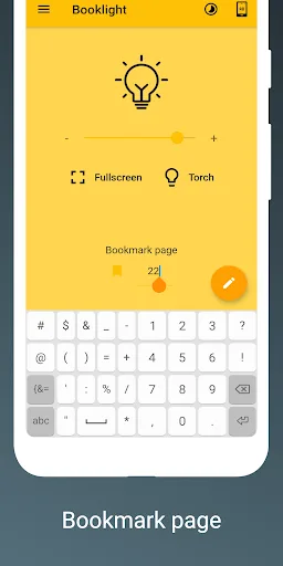 Booklight - screen night light screenshot 2