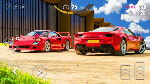 Ferrari Car Racing Game - Race screenshot 3