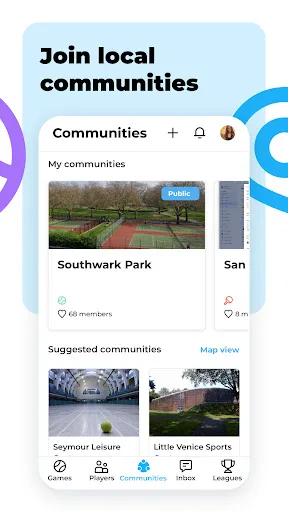 RacketPal: Find Nearby Players screenshot 2
