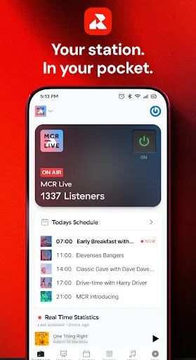 Radio.co Studio. screenshot 1