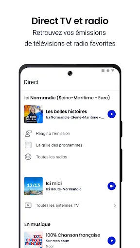 ICI : info, radio, TV, podcast screenshot 4