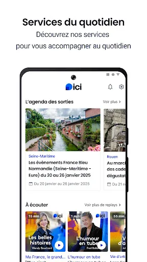 ICI : info, radio, TV, podcast screenshot 5