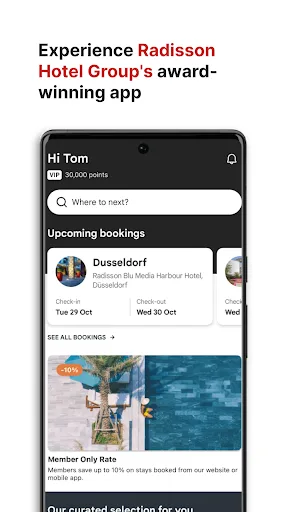 Radisson Hotels International screenshot 1