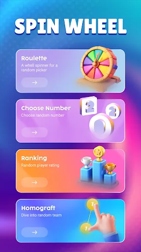 Random Wheel – Decision Maker screenshot 1