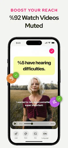 Captions for Videos - SUBCAP screenshot 5