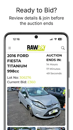 RAW2K–Salvage Vehicle Auctions screenshot 2