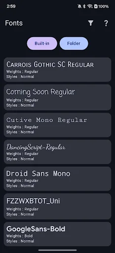 Font Preview screenshot 1