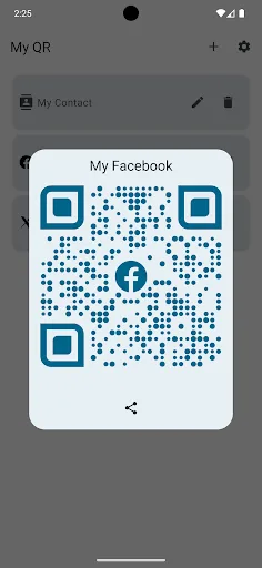 My QR screenshot 3