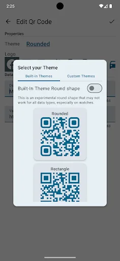 My QR screenshot 4