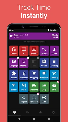 Simple Time Tracker screenshot 1