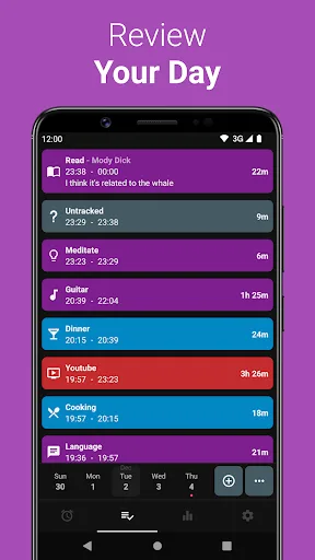 Simple Time Tracker screenshot 2