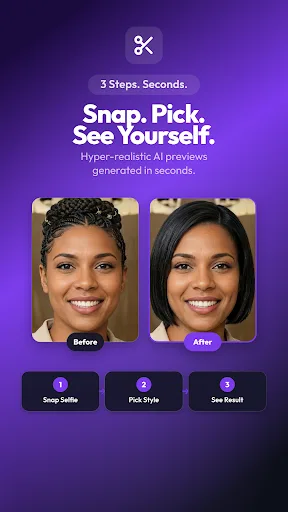 WhatHair: Hairstyle with AI screenshot 3