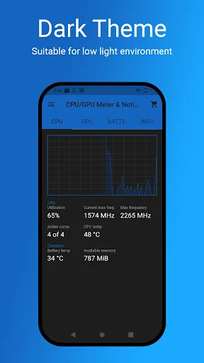 CPU/GPU/Battery Monitor & Noti screenshot 2