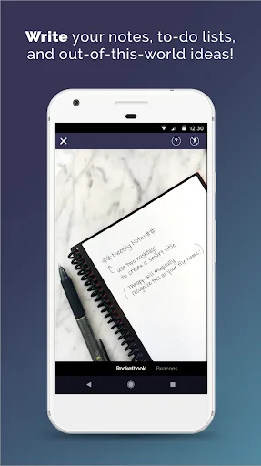 Rocketbook screenshot 1