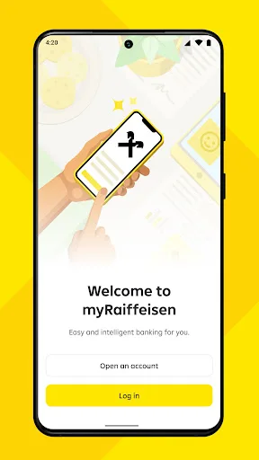 my Raiffeisen mobile app screenshot 1