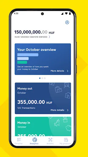 my Raiffeisen mobile app screenshot 3