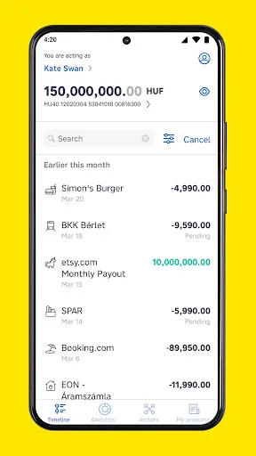 my Raiffeisen mobile app screenshot 4